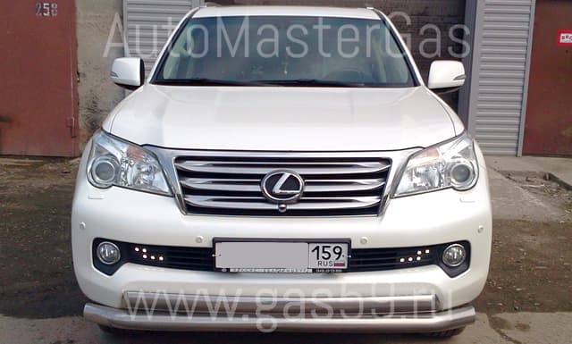 Установка ГБО на Lexus GX460, ГБО 4 поколения LANDIRENZO, с тороидальным баллоном на 94 л.