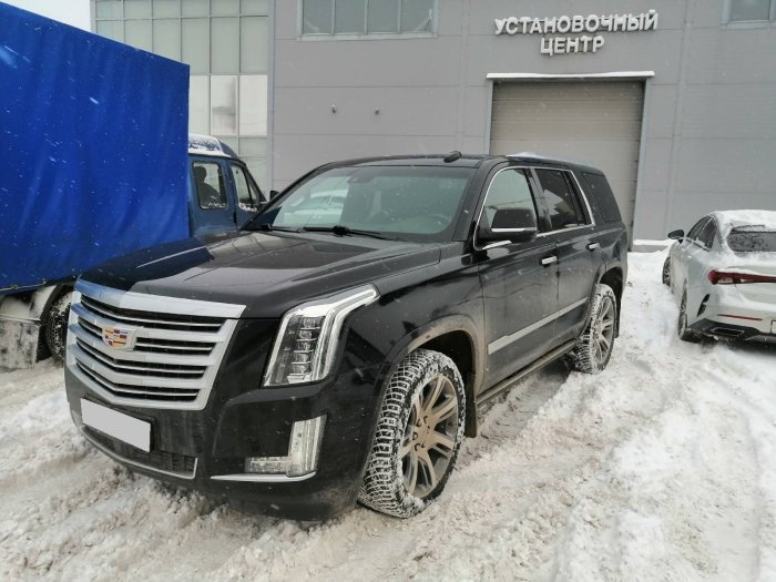Установка ГБО на Cadillac Escalade K2XX  2015 г., ГБО 4 поколения, пропан STAG (Польша), двигатель 6.2л. 8 цилиндров