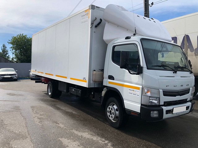 Установка ГБО на Mitsubishi Fuso Canter 2020 г., Газодизель, метан LANDI RENZO (Италия), двигатель 3.0л. 6 цилиндров (Дизель)