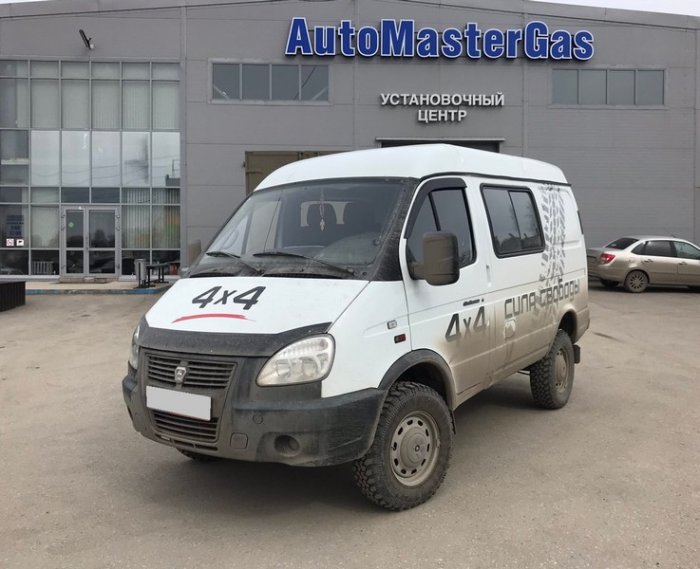 Установка ГБО на ГАЗ Соболь 2021 г.,  ГБО 4 поколения, пропан OMVL (Турция),  двигатель 2.7л. 4 цилиндра