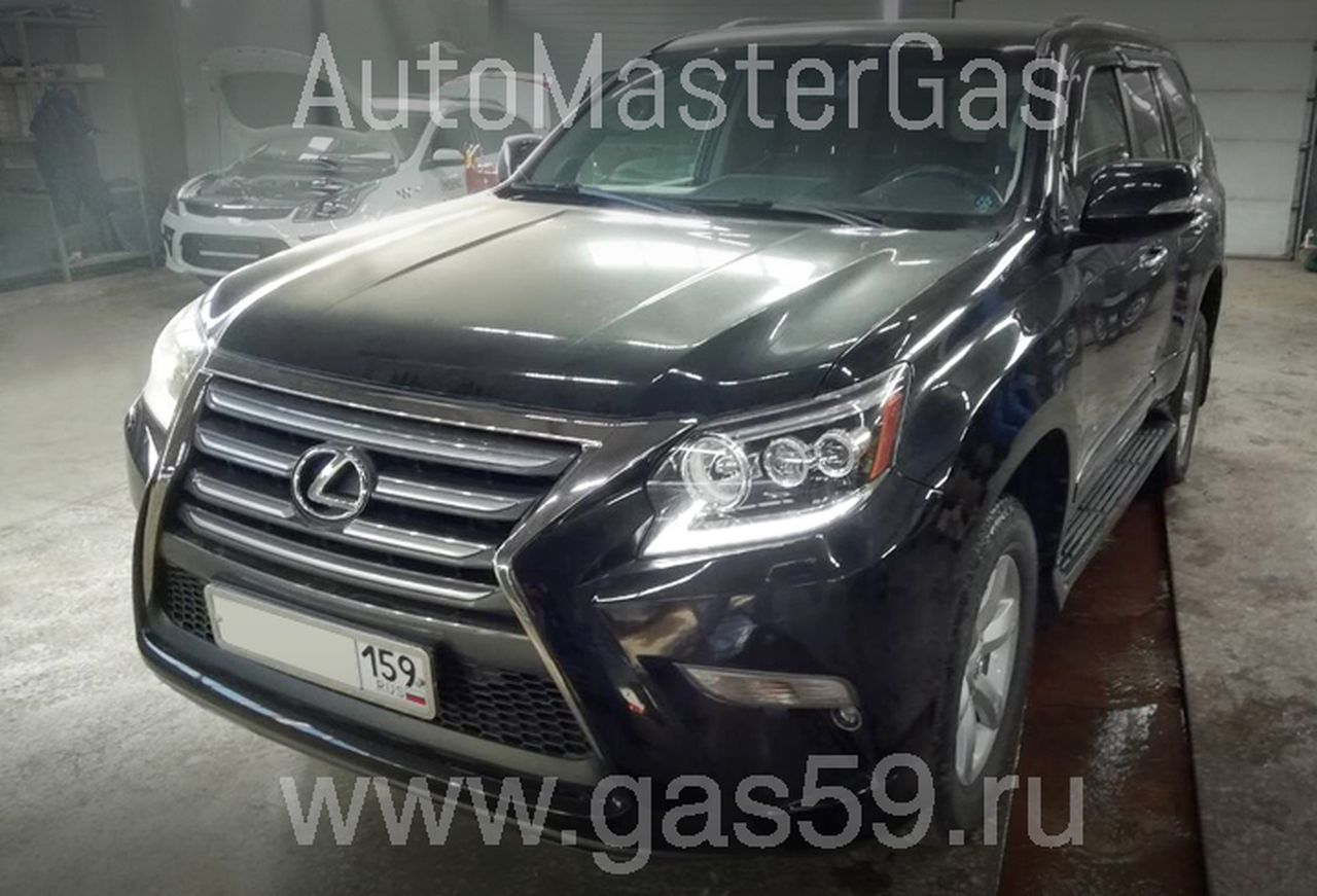 Установка ГБО на Lexus GX 460 2018г., ГБО 4 поколения, пропан LANDIRENZO (Италия), двигатель 4.6л., 6 цилиндров.