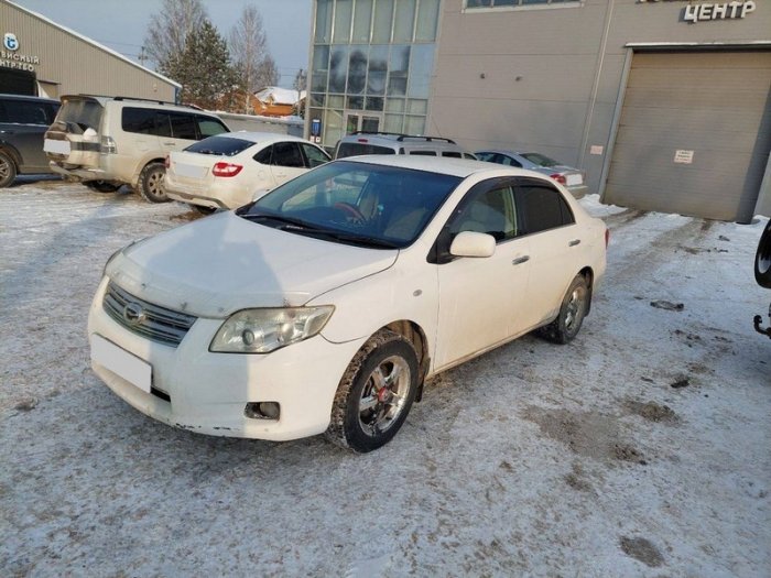 Установка ГБО на Toyota Corolla Axio 2007 г., ГБО 4 поколения, пропан EuropeGas (Польша), двигатель 1.5 л. 4 цилиндра